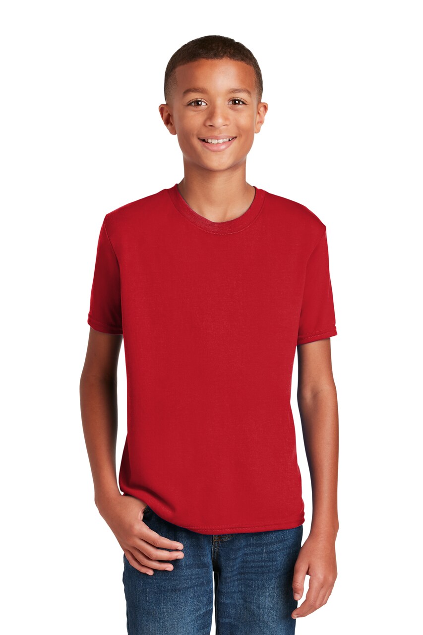 Gildan Youth Performance Crewneck Short Sleeve T-Shirt for Custom Printing & Active Lifestyle